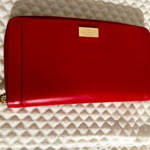 Kate Spade red wallet